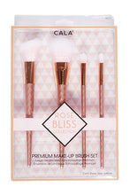 Cala Rose Bliss Collection Premium Make Up Brush Set