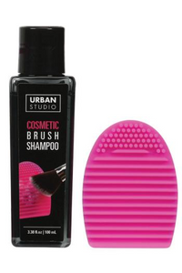 Cosmetic Brush Cleansing Duo  (Brush Scrub & Shampoo)